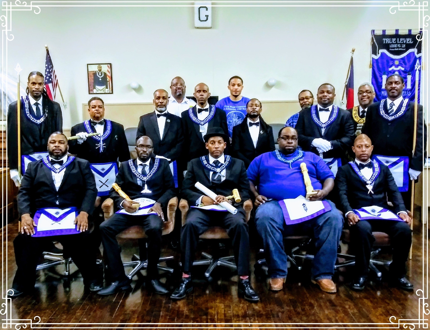 Lodge Officers & Brethren